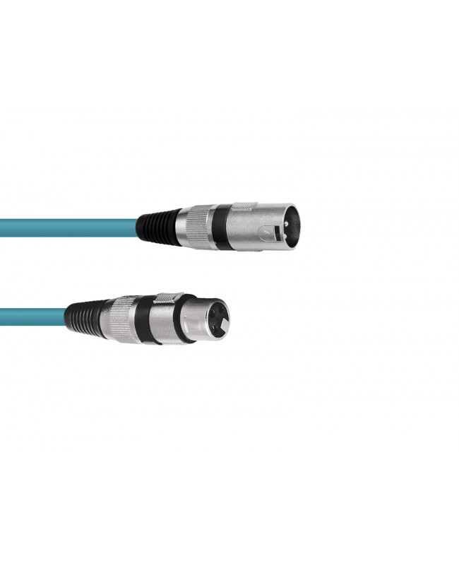 Omnitronic XLR cable 3pin 3m bu Cavi per microfono & StarQuad