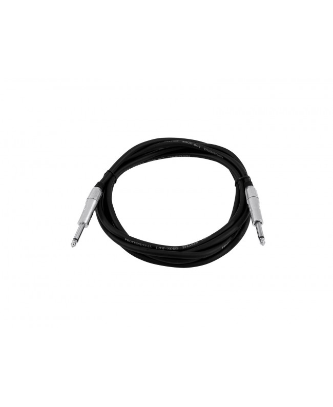 Omnitronic Lautsprecherkabel Klinke 2x1,5 1,5m sw