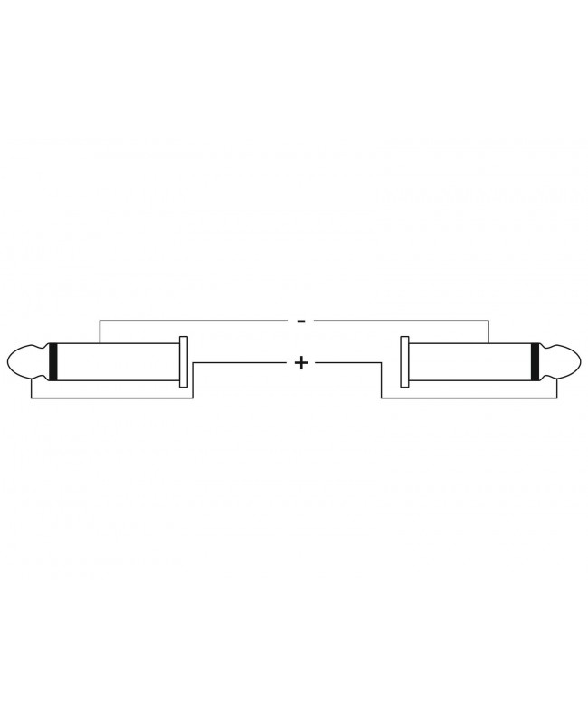 Omnitronic Speaker Cable Jack 2x1.5 1.5m bk