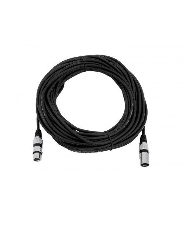 Omnitronic XLR Cable 3-pin 20m bk