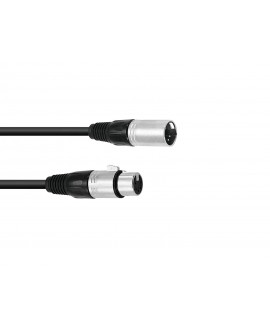 Omnitronic XLR Cable 5-pin 1.5m bk DMX Cables