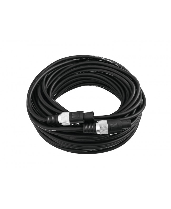 Omnitronic Lautsprecherkabel SPEAKER 2x2,5 20m schwarz