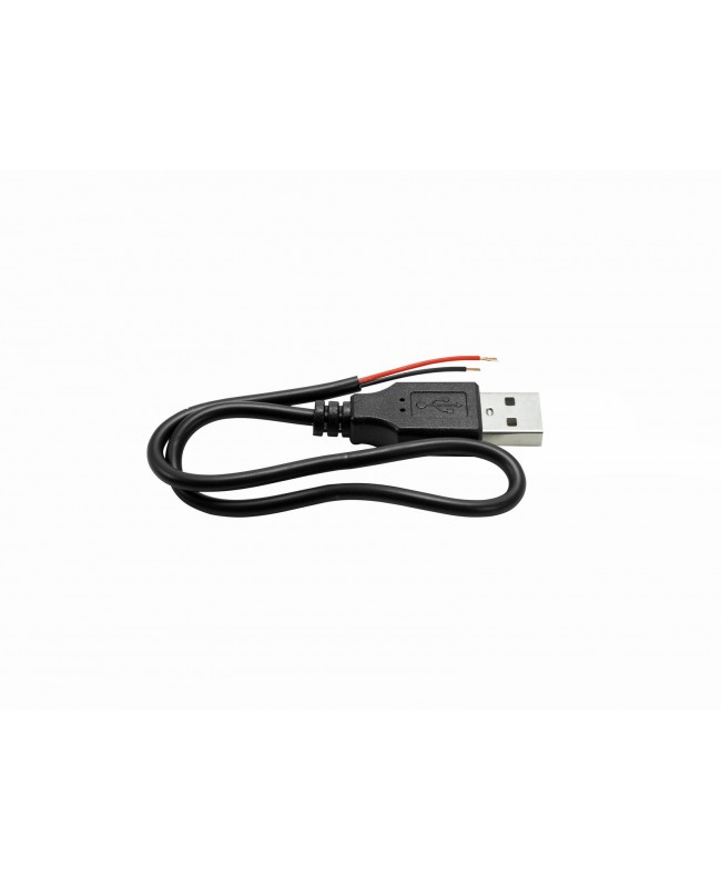 Omnitronic Kabel USB-A auf 2x offene Kabelenden 30cm USB Kabel