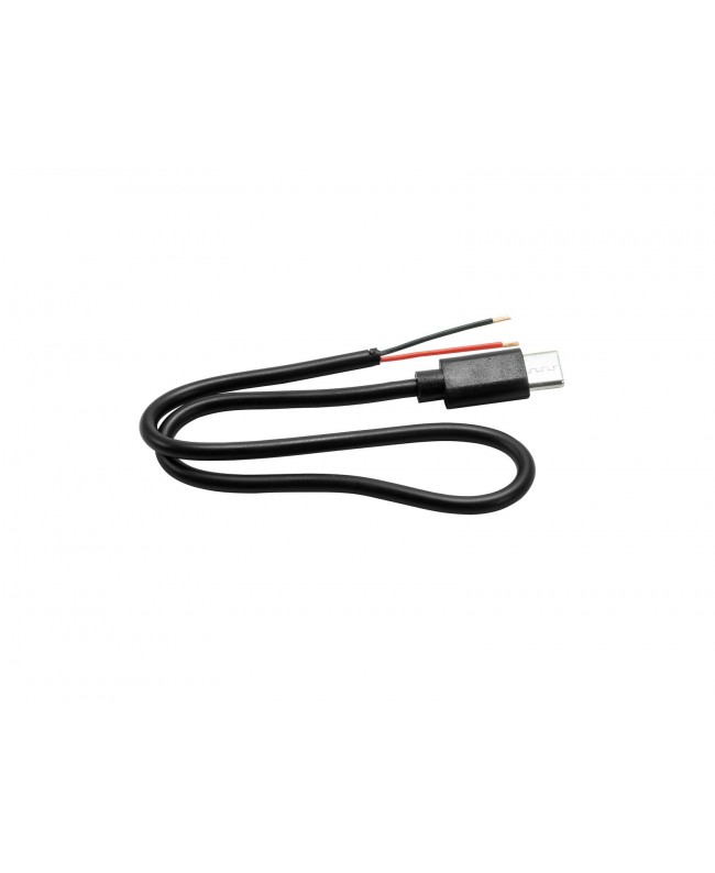 Omnitronic Kabel USB-C auf 2x offene Kabelenden 30cm USB Kabel