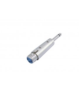 Omnitronic Adapter XLR(F)/Jack(M) mono Adattatori