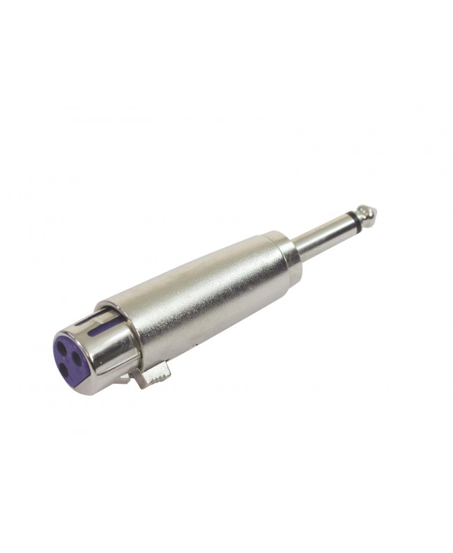 Omnitronic Adapter XLR(F)/Jack(M) mono