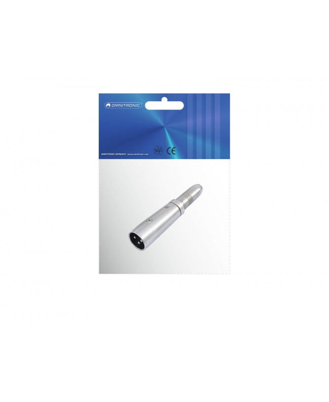 Omnitronic Adapter XLR(M)/Klinke(F) mono