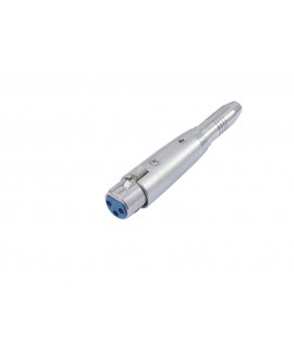 Omnitronic Adapter XLR(F)/Jack(F) mono Adattatori