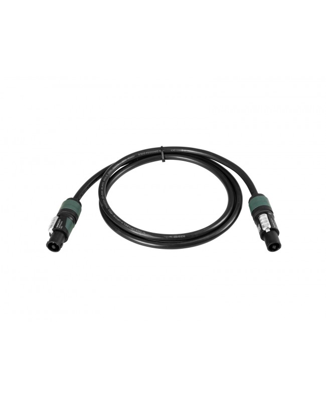 PSSO Lautsprecherkabel Speakon 4x2,5 0,5m sw