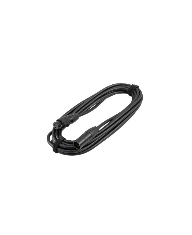 Eurolite DMX cable SEC-1 IP65 3pin 1m bk