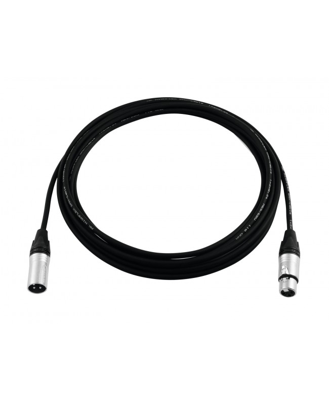 PSSO DMX Cable XLR 3-pin 1.5m bk Neutrik