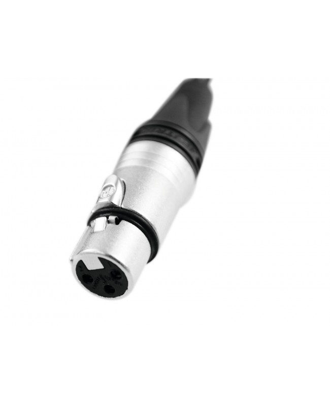 PSSO DMX Cable XLR 3-pin 5m bk Neutrik