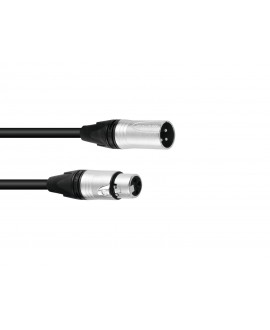 PSSO DMX Cable XLR 3-pin 10m bk Neutrik