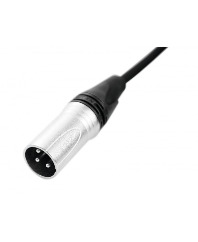 PSSO DMX Cable XLR 3-pin 10m bk Neutrik