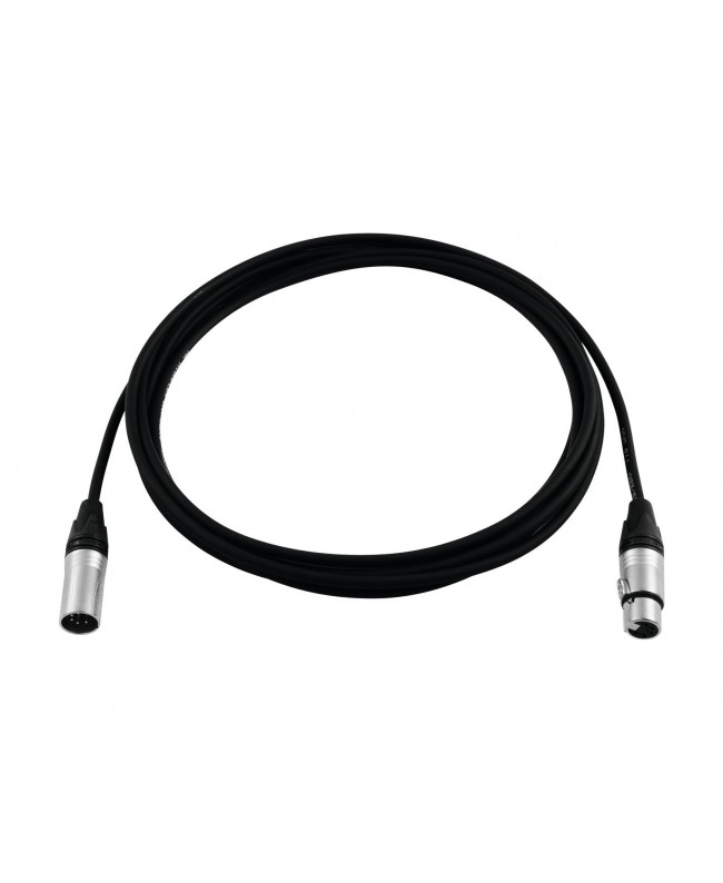 PSSO DMX Cable XLR 5-pin 3m bk Neutrik