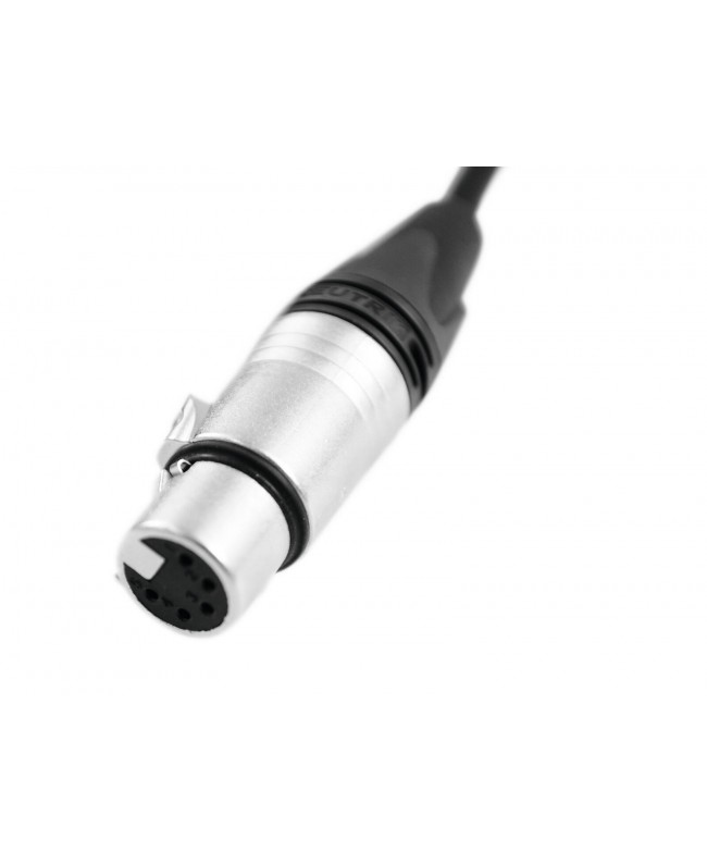 PSSO DMX Kabel XLR 5pol 3m sw Neutrik