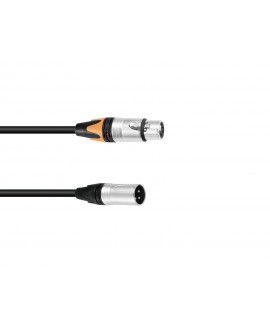 PSSO Adapter Cable DMX XLR 3-pin/5-pin 0.3m bk