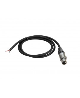 PSSO DMX Cable XLR 3-pin female/Cable wires