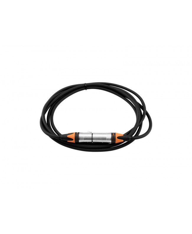 PSSO XLR Cable COL 3-pin 3m bk Neutrik Cavi per microfono & StarQuad