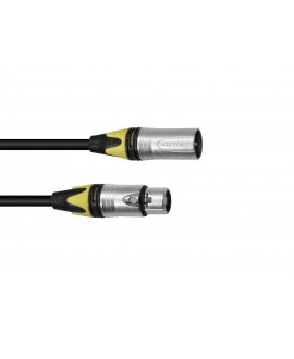 PSSO XLR Kabel COL 3pol 20m sw Neutrik