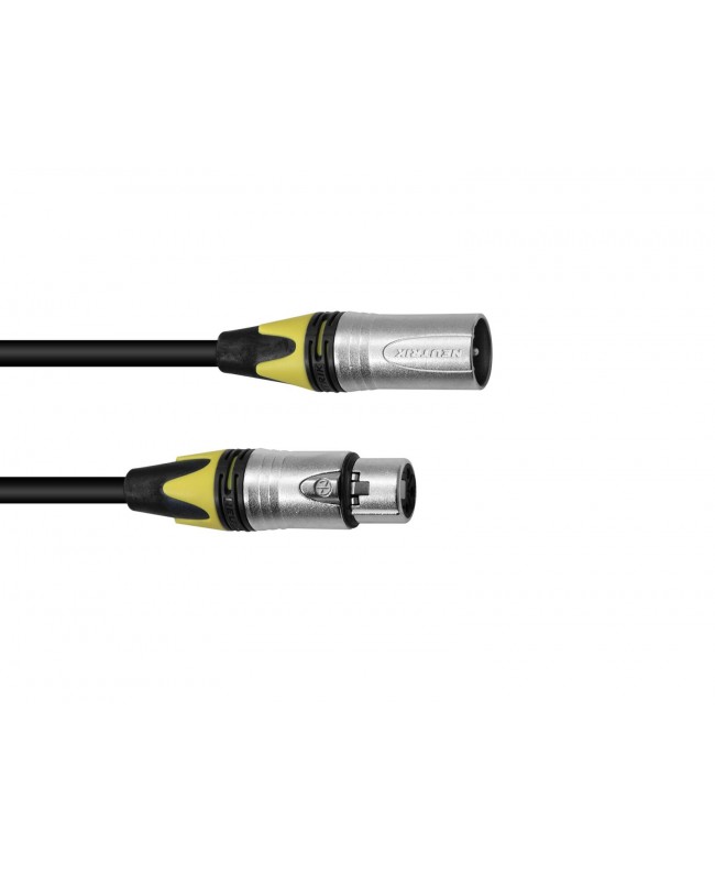 PSSO XLR Kabel COL 3pol 20m sw Neutrik Mikrofon & StarQuad Kabel