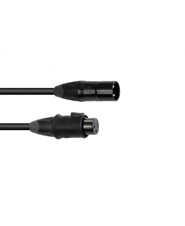 Eurolite DMX Cable EC-1 IP65 3-pin 3m bk