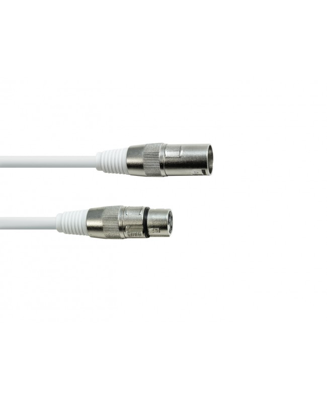 Eurolite DMX Cable XLR 3-pin 10m white