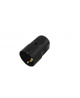 Accessory Safety Connector Plastic bk SCHUKO Cable Connectors