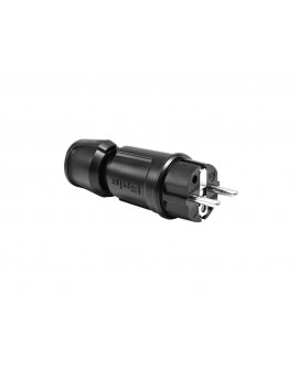 Bals Safety Plug Durable bk MK2 SCHUKO Cable Connectors