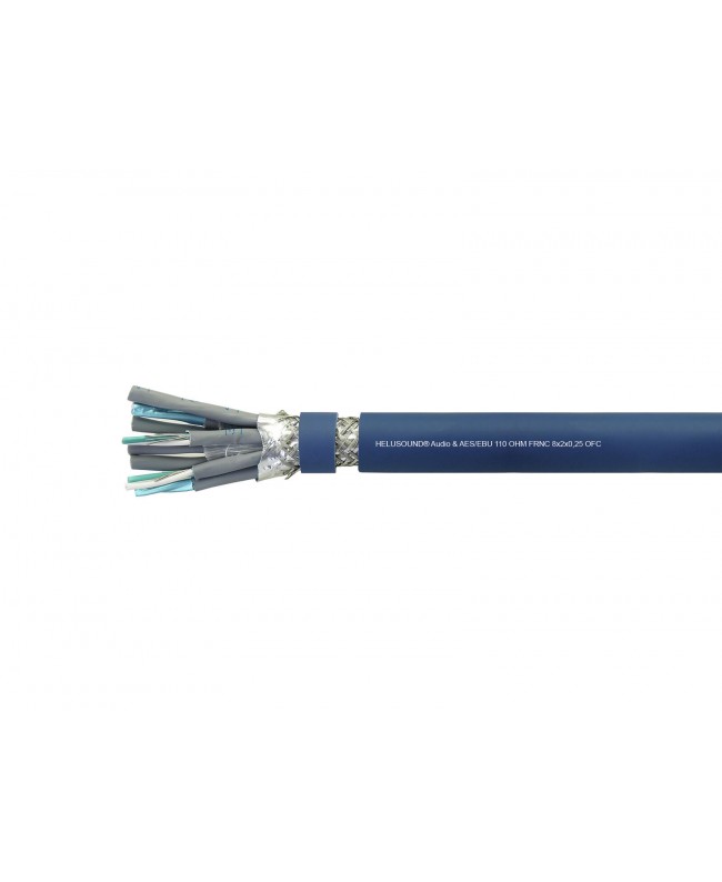 Helukabel Audiokabel 8x2x0,25 AES/EBU 100m Symmetrische Audio Kabel