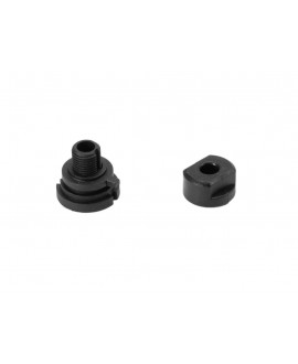 Eutrac Retaining collar for multi adapter Ø10,5mm/ Ø13,5mm black