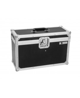 Roadinger Flightcase 2x LED PFE-50 3000K Profile Spot Custodie per proiettori