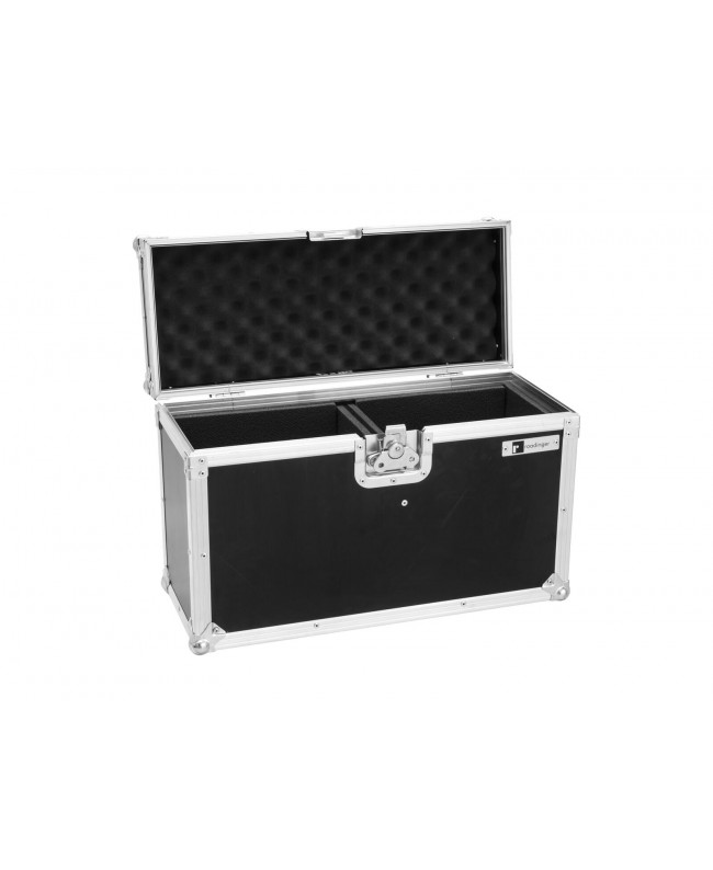 Roadinger Flightcase 2x LED PFE-50 3000K Profile Spot