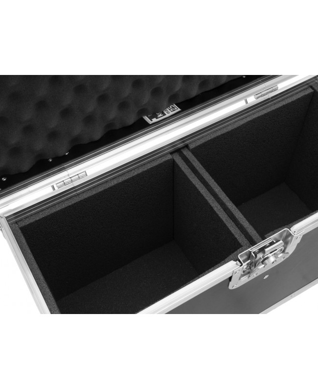Roadinger Flightcase 2x LED PFE-50 3000K Profile Spot