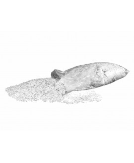 Accessory Confetti, white, uv active, 7mm 10kg Confetti