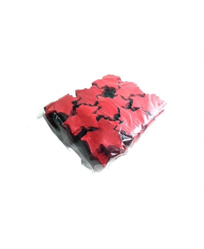 Tcm Fx Slowfall Konfetti Ahornblätter 100x100mm, rot, 1kg Konfetti