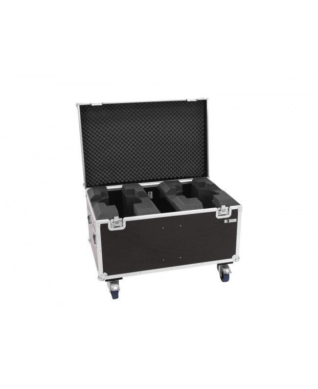 Roadinger Flightcase 2x LED TMH-X19 Moving head Movinglight-Cases