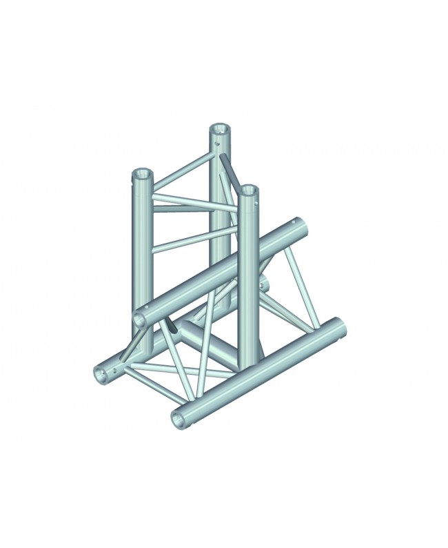 Alutruss TRILOCK E-GL33 T-35 3-way T-Piece Pro-30 a sezione triangolare