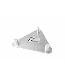 Alutruss TRILOCK E-GL33 Base/Wall Plate QTGE male Pro-30 a sezione triangolare
