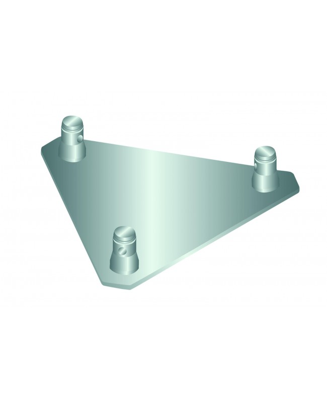 Alutruss TRILOCK E-GL33 Base/Wall Plate QTGE male Pro-30 a sezione triangolare