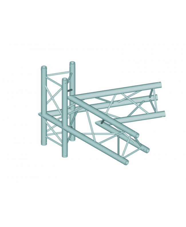Alutruss TRILOCK 6082AC-20-4 4-way Corner 60° Pro-30 a sezione triangolare