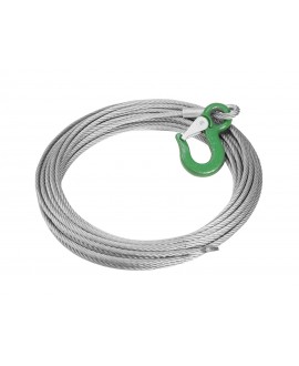 Accessory Tower Steelrope 8mm with clamp Accessori per tralicci