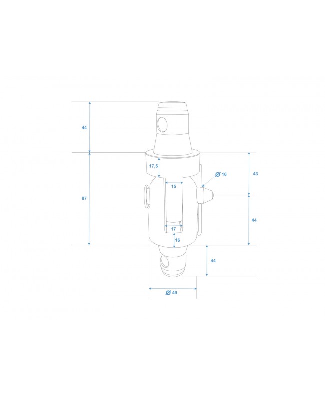 Alutruss Tower Hinge