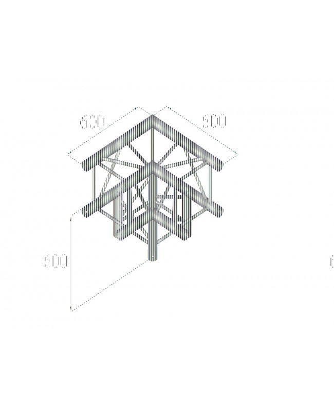 Alutruss QUADLOCK TQ390-QQL30 3-way-Corner 90°