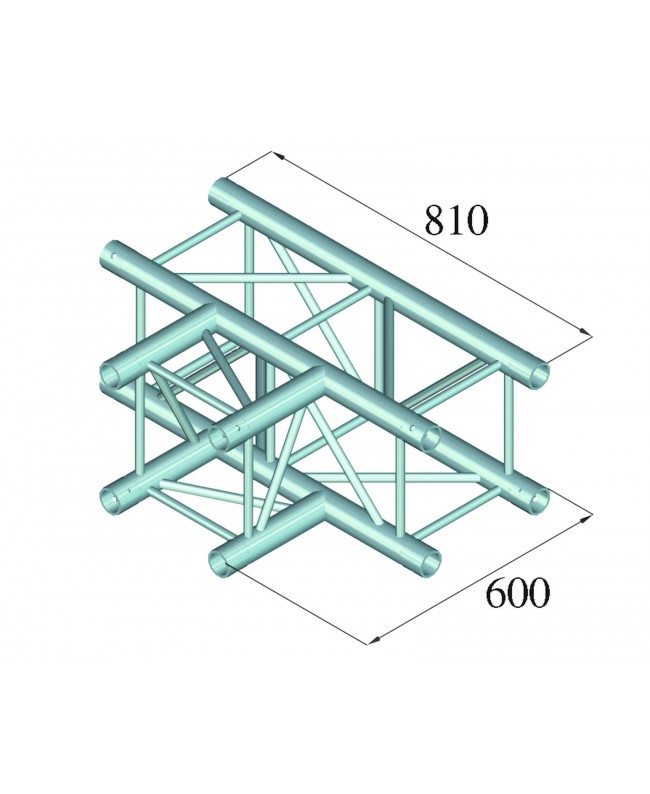 Alutruss QUADLOCK TQ390-QQT35 3-Wege-T-Stück