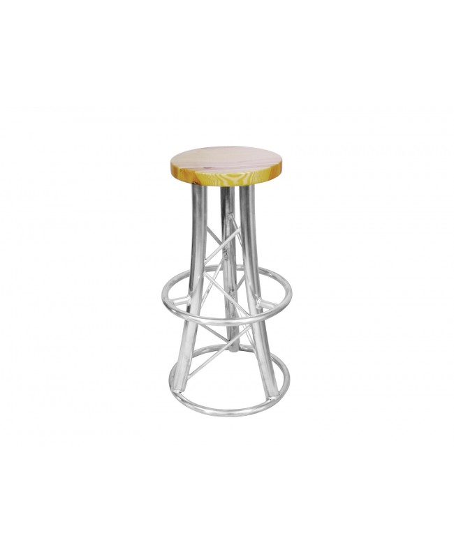 Alutruss Bar Stool, curved