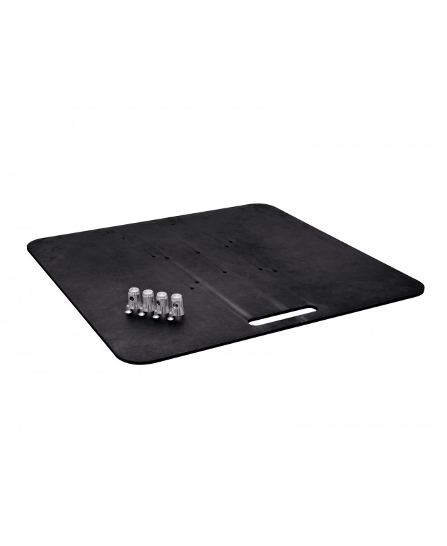 Alutruss Base Plate BP-30S 80x80 black
