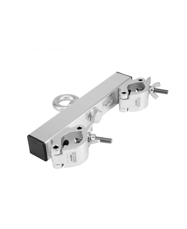 Eurolite Truss Adapter with eyelet silver Accessori per tralicci