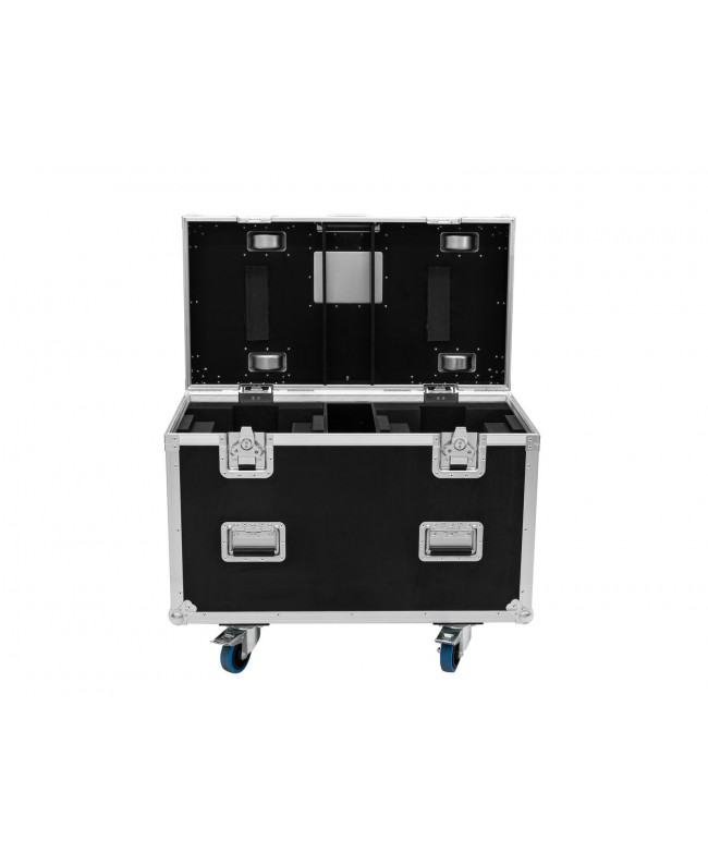Roadinger Flightcase PRO 2x DMH-190 Cases for moving lights