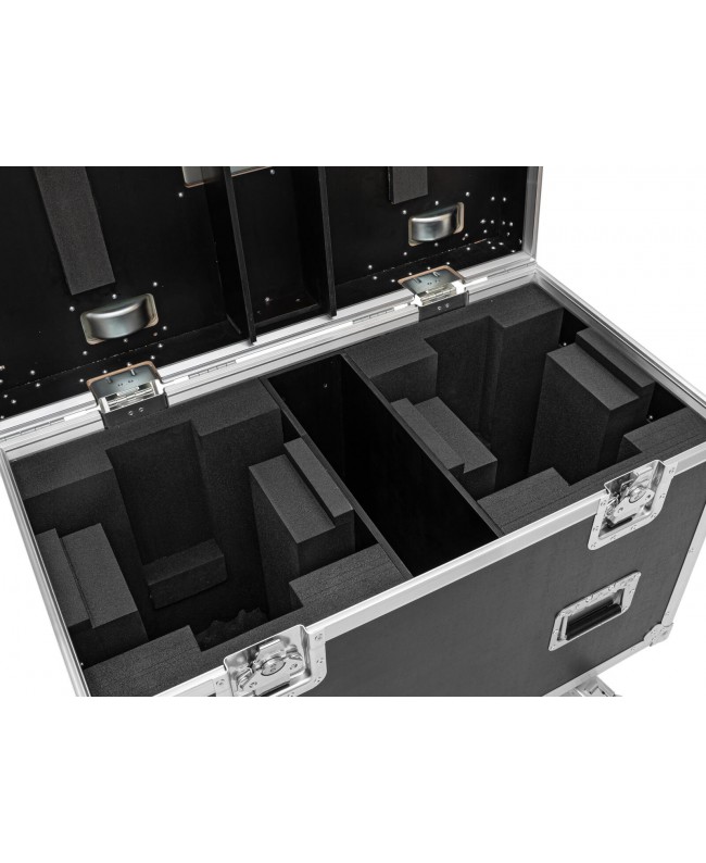 Roadinger Flightcase PRO 2x DMH-190 Movinglight-Cases